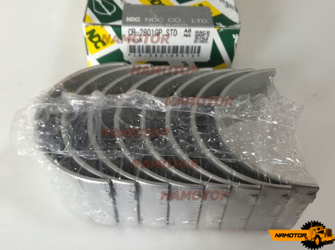 Вкладыш шатунный NISSAN ED35, FD35,  CB-2801GP, R3026K, R082H, 12117-Z5500, 12117-Z5510, 12117-Z5000, 12111-01T00 "Size STD"  NDC